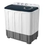 TCL  F207TT 8KG Twin Tub Semi-Automatic Washing Machine – Rust-Proof Body, Powerful Motor, High-Speed Spin Dryer, Shower Rinse, Lint Filter