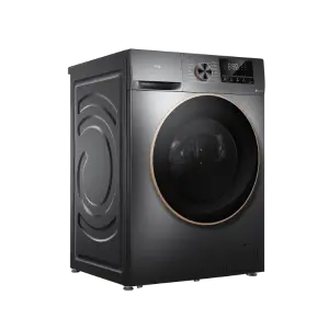 TCL C2110FLG 10KG Front Load Washing Machine – DD Inverter Motor, 1200RPM Spin, Steam & Spray Wash, Drum Clean, Heat Sterilization, 15 Programs