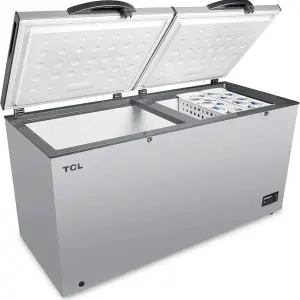 TCL F675CF 675L Chest Freezer – Adjustable Thermostat, Fast Freezing, Lockable Lid, Storage Baskets, Low Noise Operation, Energy-Efficient Design