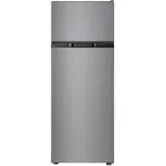 TCL F270TM 270L Top Mount Double Door Refrigerator – Inverter Cooling, Frost-Free, LED Interior Light, Tempered Glass Shelves, Low Noise Operation