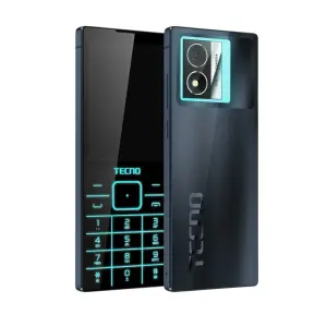 Tecno S501 Dual SIM Feature Phone – 2.4" Display, VGA Camera, FM Radio, 2000mAh Battery, Expandable Storage